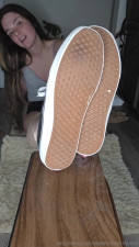 sweetsoleprincess OnlyFans leaked Sweetsoleprincess - Sweaty huge stinky feet straight out of vans to give you a h.. on HDthot