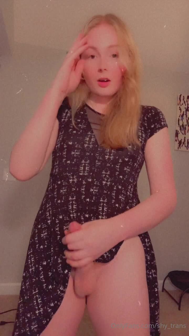 Shy_trans - Cumming back to back for u guys Meant to post these last ni..