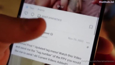 OnlyFans leaked Laura Marie Makes A Dick Cum With Her Tits on HDthot