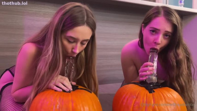 OnlyFans leaked Bronwin Redheadwinter helloween dildo GG on HDthot