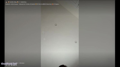 OnlyFans leaked Caroline Zalog Halloween LiveStream part3 on HDthot