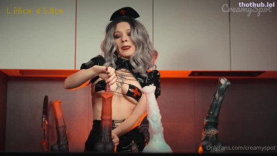 OnlyFans leaked CreamySpot - Gothic Nurse on HDthot