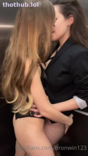 OnlyFans leaked Quinn Finite @quinnfinite Elevator Suck And Fuck BGG With @bronwin123 on HDthot