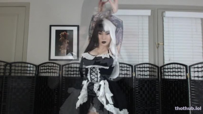 OnlyFans leaked Emily Valentina - Gothic French Maid part 1 on HDthot
