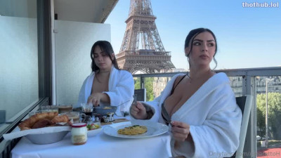 OnlyFans leaked Amarettoh & Kim Velez on HDthot