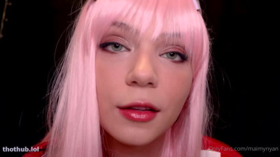 OnlyFans leaked Maimy ASMR Zero Two Roleplay on HDthot