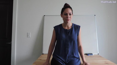 Ashley Alban OnlyFans leaked Ashley Alban - Fucking Your T.A on HDthot