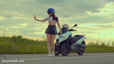 Jeny Smith OnlyFans leaked Jeny Smith Moto Girl on HDthot