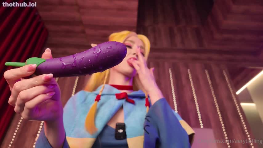 Aery Tiefling Marcille Squirt in Panties