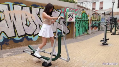 OnlyFans leaked Braless Forever: Olivia - Flashing in the City on HDthot