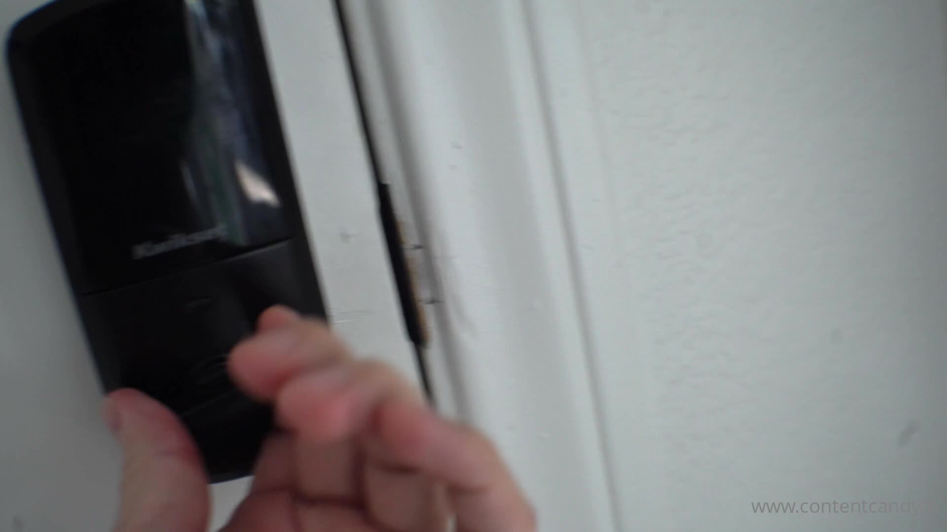 Contentcandytv - My roommate leaves to run errands and his gf seduces me in t..