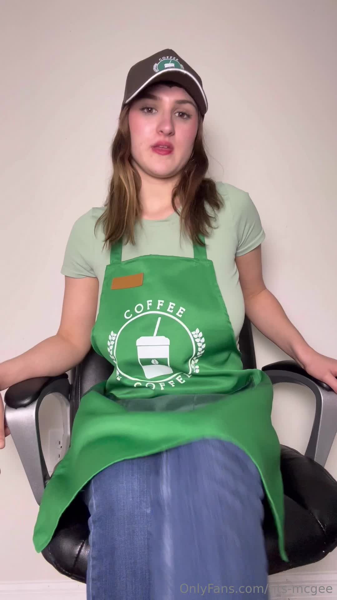 Tits-mcgee - COFFEE COWORKER SOLO PLAY  ready for the CREAM?