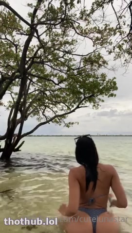 OnlyFans leaked Luna Star: Outdoor Strip on HDthot