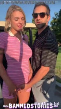 Gabby golf creampie