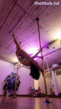 Meowko White Lingerie Pole Dance Patreon Onlyfans Fansly Leak