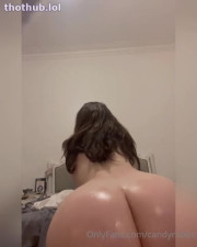 Candy Robbs naked butt