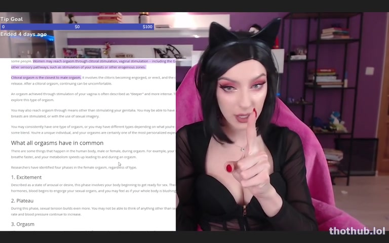 OnlyFans leaked Grimoire Fansly Live Stream on HDthot