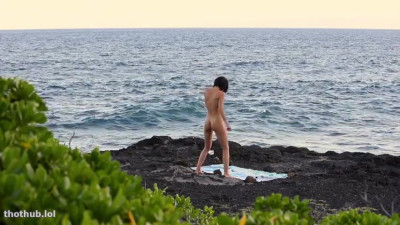 Blaue Mauritius Milo Moire