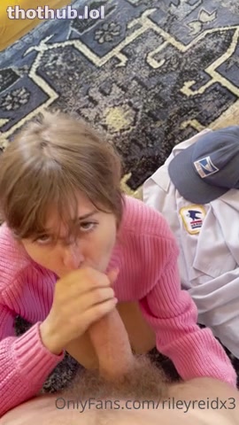 Riley Reid OnlyFans leaked Riley Reid sex with the Mailman on HDthot