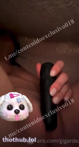 OnlyFans leaked Gaby Gardez masturbándose con vibrador on HDthot