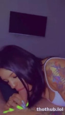 LUCYSKRR GIVING A BLOWJOB