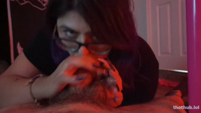 Thick wife blowjob