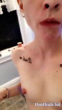 Sluttylittlelex eat her dirty dildo