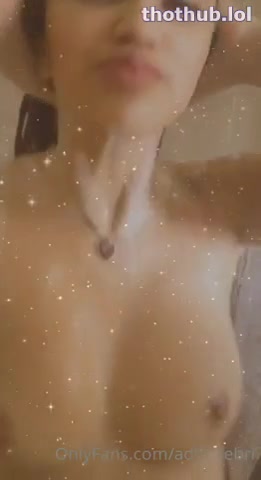 OnlyFans leaked Adelinebri shower hot on HDthot