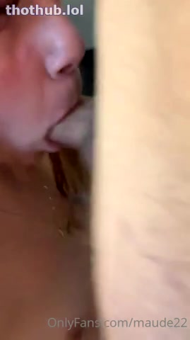 OnlyFans leaked Maude22 sucking dick on HDthot