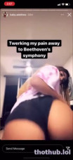 Brittany Adeline Instagram twerk