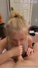 TheKylieShay Blowjob with Facial