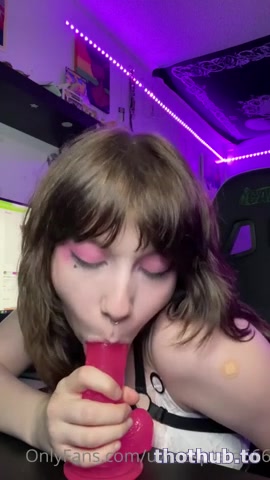 OnlyFans leaked uwucaptain666 - Touki00 dildo blowjob on HDthot