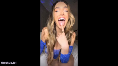 Lyna Perez Titty See Through Livestream
