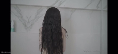 BhadBhabie Shower Video