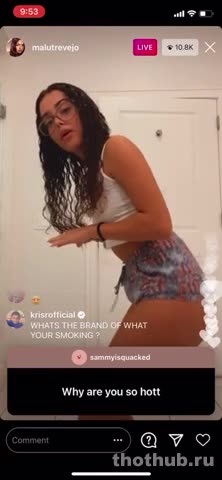 OnlyFans leaked Malu Trevejo Leaked Onlyfans All Nudes (Video 4) on HDthot