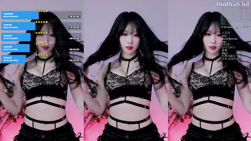 OnlyFans leaked Woohankyung Sensual Dance in Black on HDthot