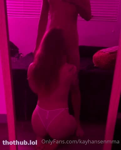 OnlyFans leaked Kay Hansen UFC - BG Mirror Blowjob on HDthot